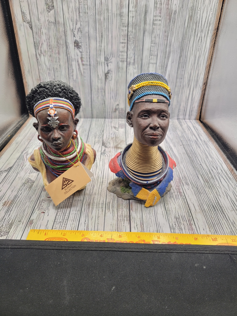 Vintage Summit Collection African Tribe - "Tribes of the World"Bust Figurines